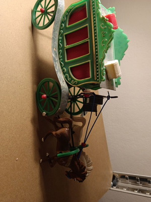 Carriage used, dimensions 35 x 12 x 17 cm