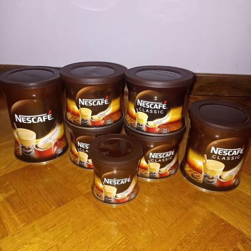 Nescafé Frappe Empty Packaging Like New, Pack of 7