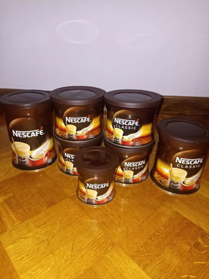 Nescafé Frappe Empty Packaging Like New, Pack of 7