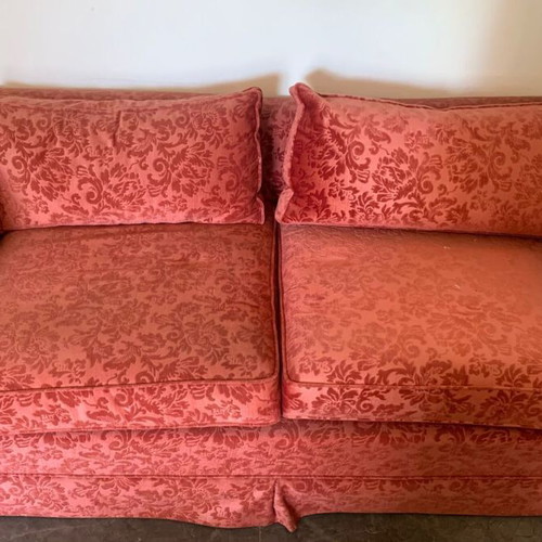Two two-seater sofas