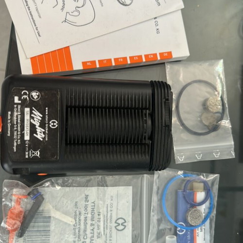 Mighty vaporizer used