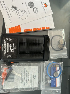 Mighty vaporizer used