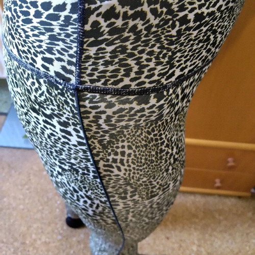 Nike animal print leggings small like new