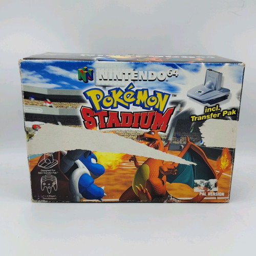 Pokemon Stadium Nintendo 64 μεταχειρισμένο με εγχειρίδια και transfer pack