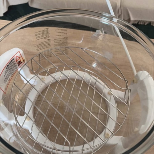 Rohnson white halogen oven like new