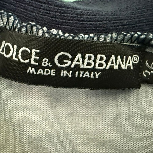 Dolce & Gabbana cardigan used with coin print, dark blue