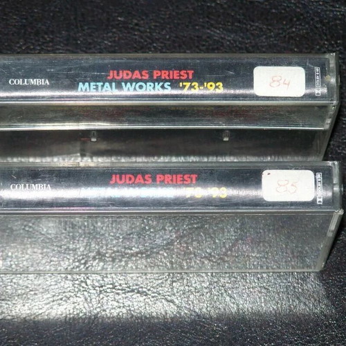 Judas Priest Metal Works '73-'93 2 cassettes used