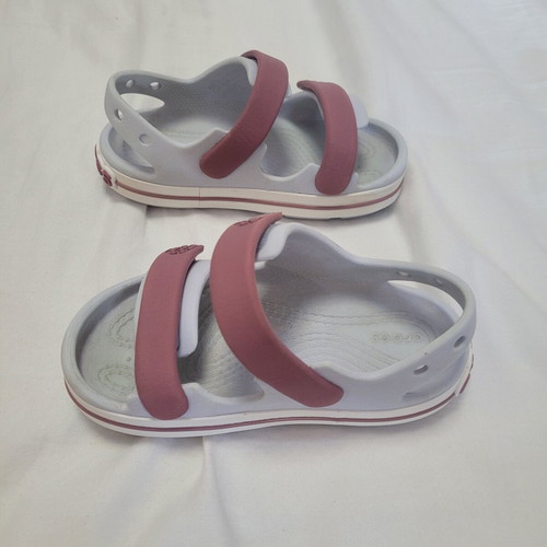Crocs Crocband Cruiser Sandal K kids sandals, Dreamscape-Cassis