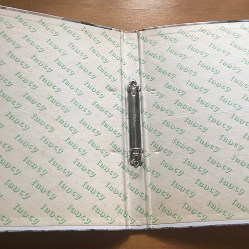 Fancy coin & banknote folder used, medium size