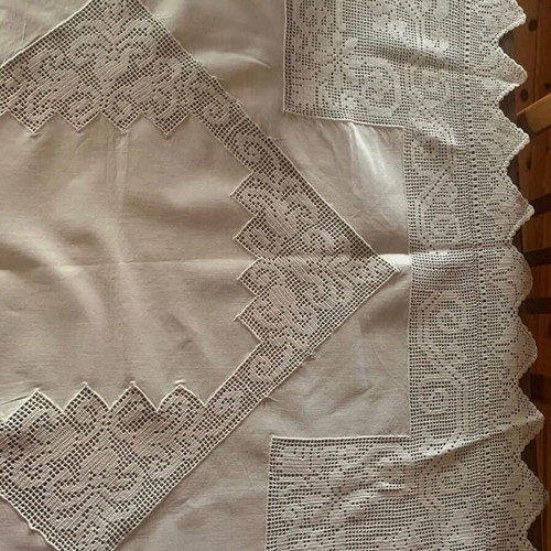 Handmade tablecloth new 1.00x1.00