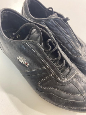 Lacoste sport shoes used, black, size 41