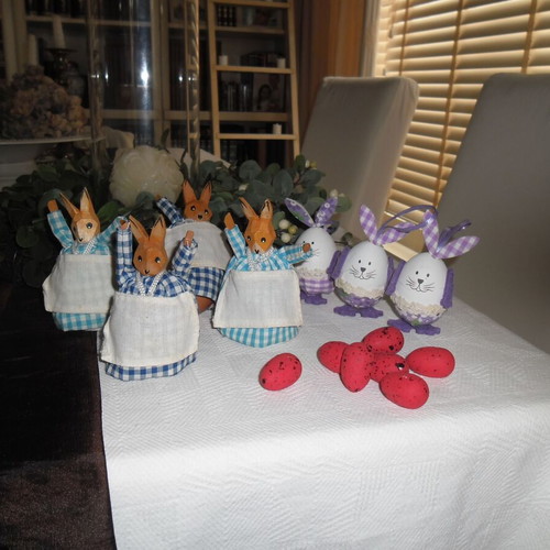 Easter decorations like new, set of 16 pieces