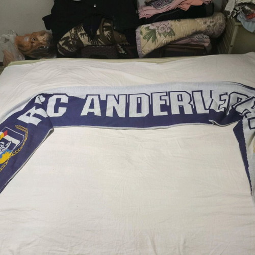 Anderlecht giant scarf 3 meters, like new, authentic