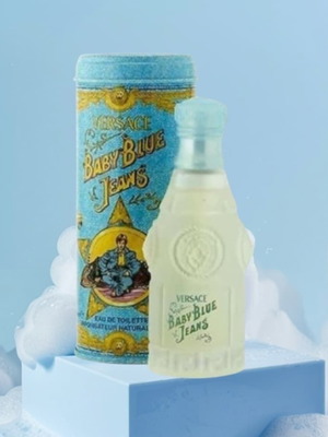 Versace Baby Blue Jeans Eau de Toilette new, men's fragrance