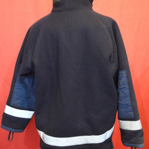 Firefighter wool waterproof fire-resistant coat like new with inner lining