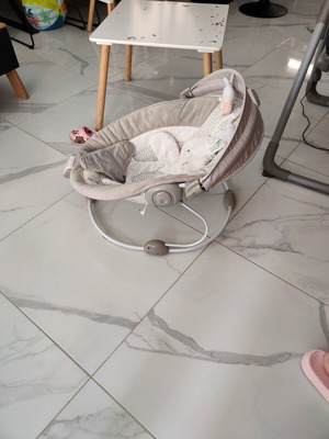 Ingenuity Electric Baby Relax Seat Cuddle with Vibration Gray up to 9kg