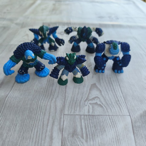 Gormiti figures used, pack of 5, very good condition