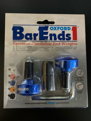 Oxford Bar Ends Motorcycle Handlebar Weights New