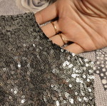 Dress used, warm, gray, for 6 years old