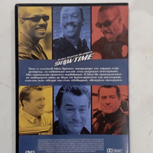 Showtime DVD like new, subtitles, action comedy