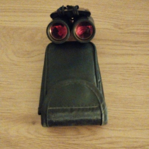 Binoculars like new with case, unused