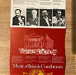  Γραμματόσημα Music British Conductors