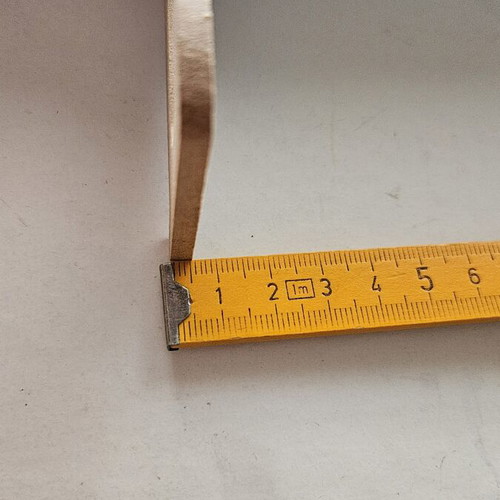 Handmade wooden letter "Γ" from MDF, pack of 115