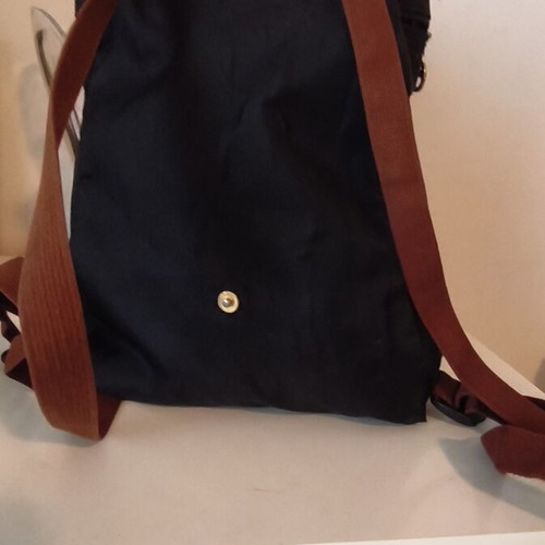 Longchamp Le Pliage backpack, authentic black