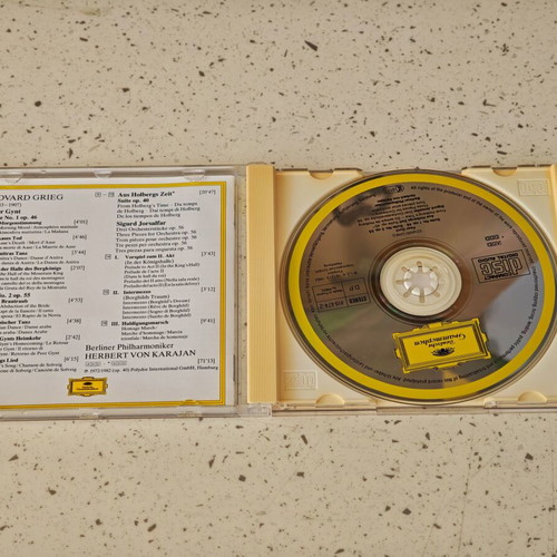 Edvard Grieg Peer Gynt Suiten 1 & 2 CD, Herbert von Karajan