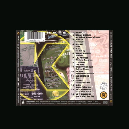 Kaos Totally Mixed CD used, electronic music