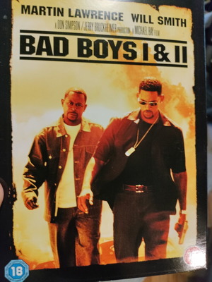 Bad Boys 1 and 2 DVD boxset with Greek subtitles