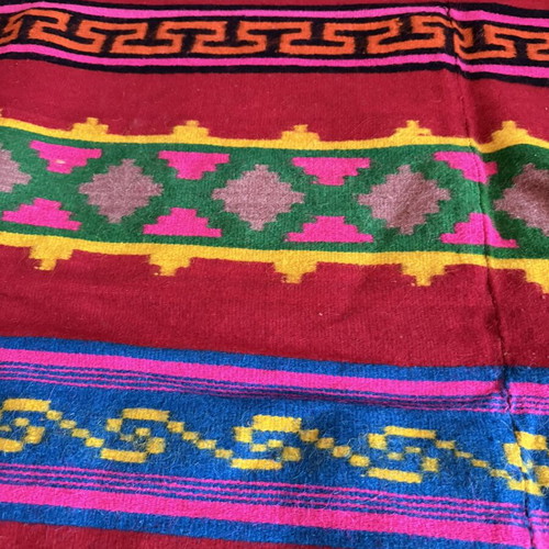 Handmade Loom Blanket like new 1.80x2.40