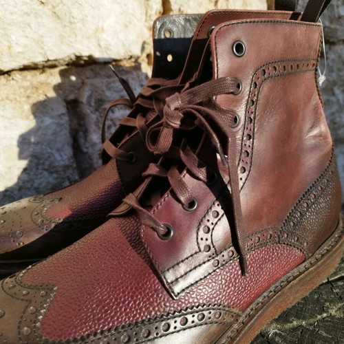 Rolando Sturlini Brogue men's shoes like new, leather, size 45