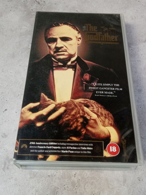 Βιντεοκασέτα ταινία The Godfather Ο Νονός μεταχειρισμένη VHS δεκαετία 1980