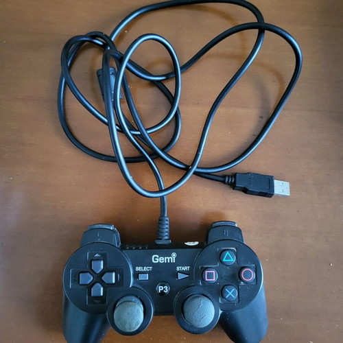 Wired Usb Controller Compatible with PS2, PS3 and PC Used