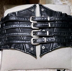 Ζώνη Κορσές Punk Rave - Goth / steam punk corset belt