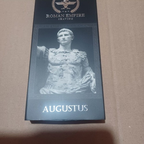 Roman Empire Shaving Augustus safety razor used with box