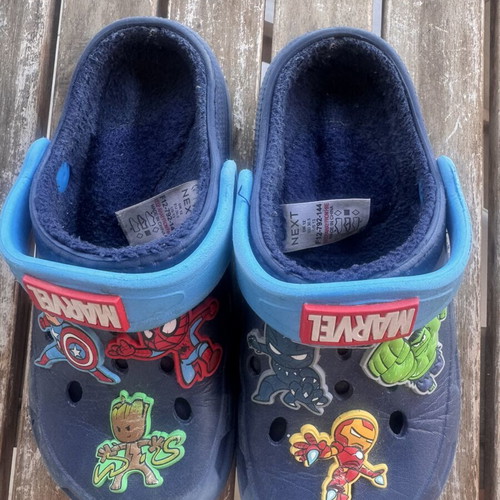 Next blue winter slippers boys' size 31 used