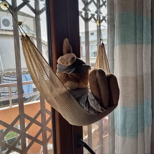 Bunny stuffed toy large 40cm used with Softies hammock