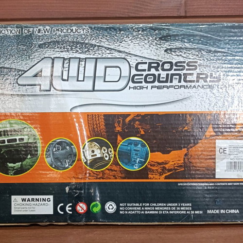 Cross Country 4x4 Toy Car new in original packaging
