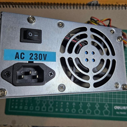 Vintage retro Deer DR-A300ATX 300W power supply used for old PC