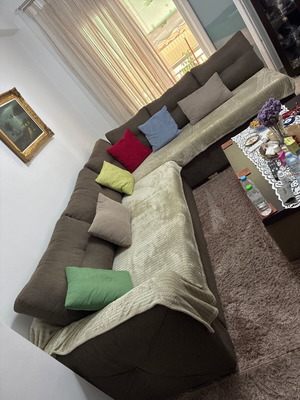 Corner sofa bed like new 2.80x2.20 m