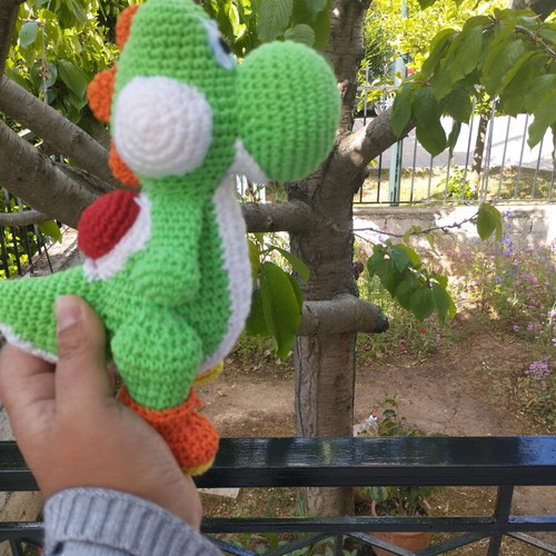 Knitted Little Hero handmade amigurumi made to order
