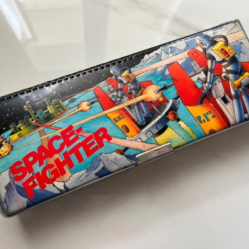 Space Matsuka Japan pencil case used