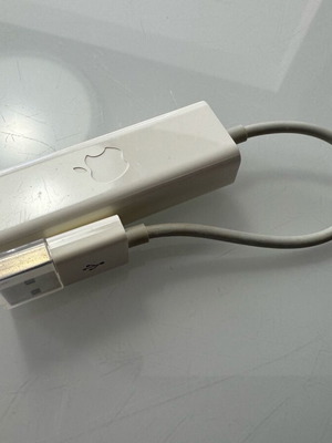 Apple USB Ethernet adapter like new, authentic