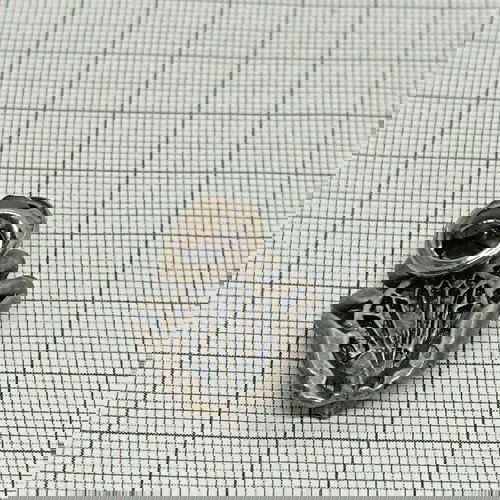 Брошка сребриста употребявана