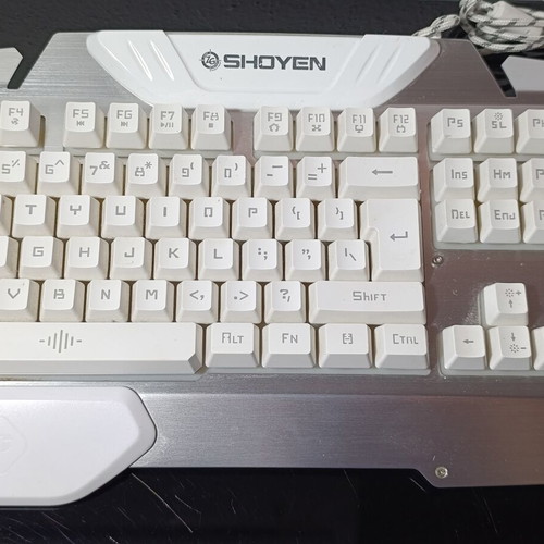 ZeroGround Shoyen KB-2200G wired gaming keyboard used