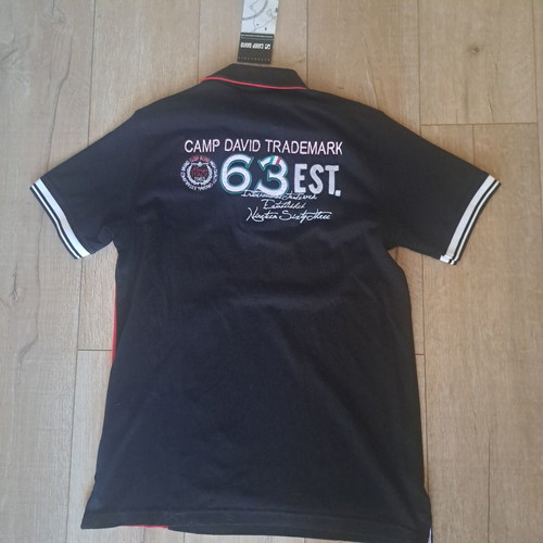Camp David Australia men's polo shirt new, size L