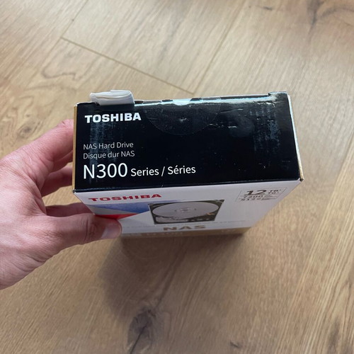 Toshiba N300 HDWG51CUZSVA 12TB 3.5-inch SATA HDD new