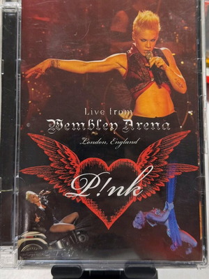 P!nk Live from Wembley Arena box set like new, rock